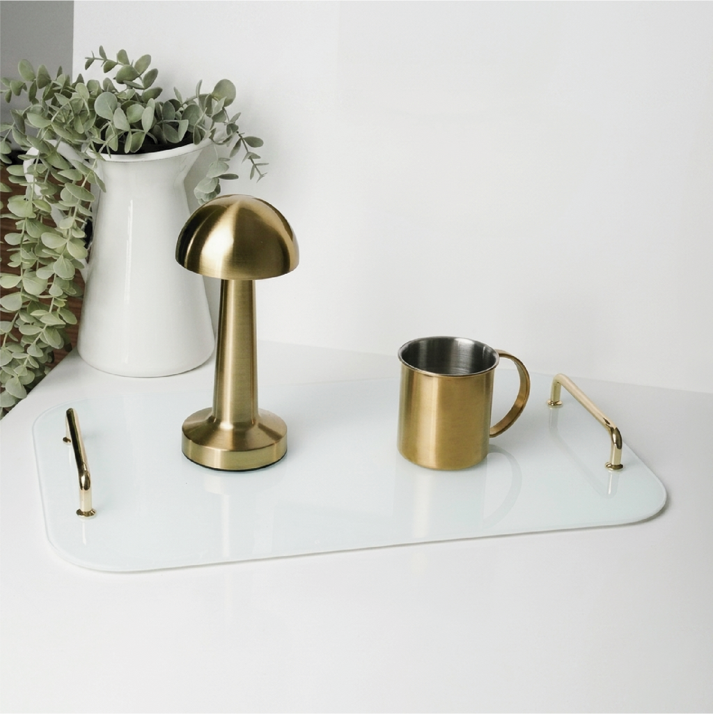 FLAT TRAY | Large Glass Tray