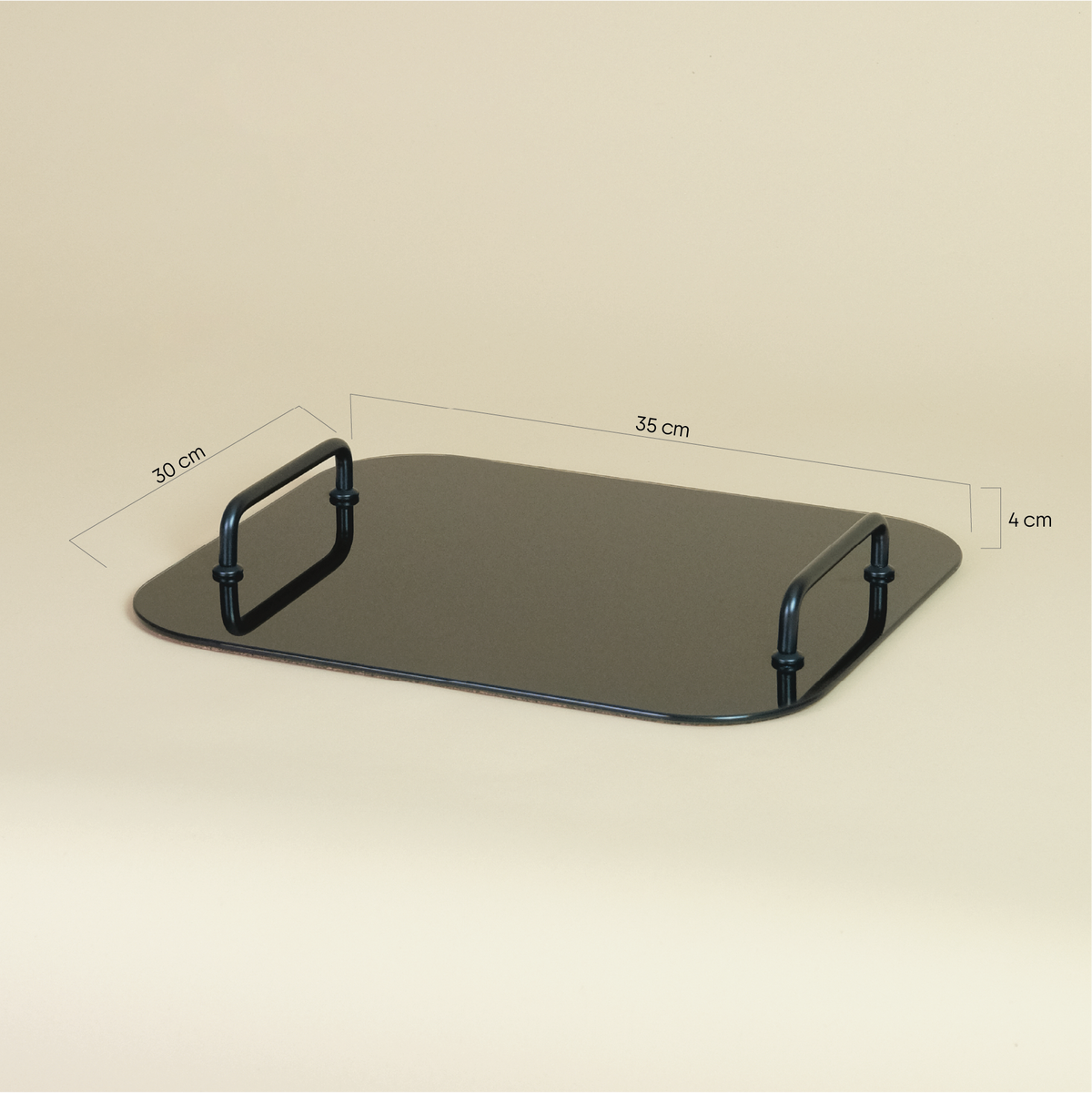 FLAT TRAY | Small Glass Tray