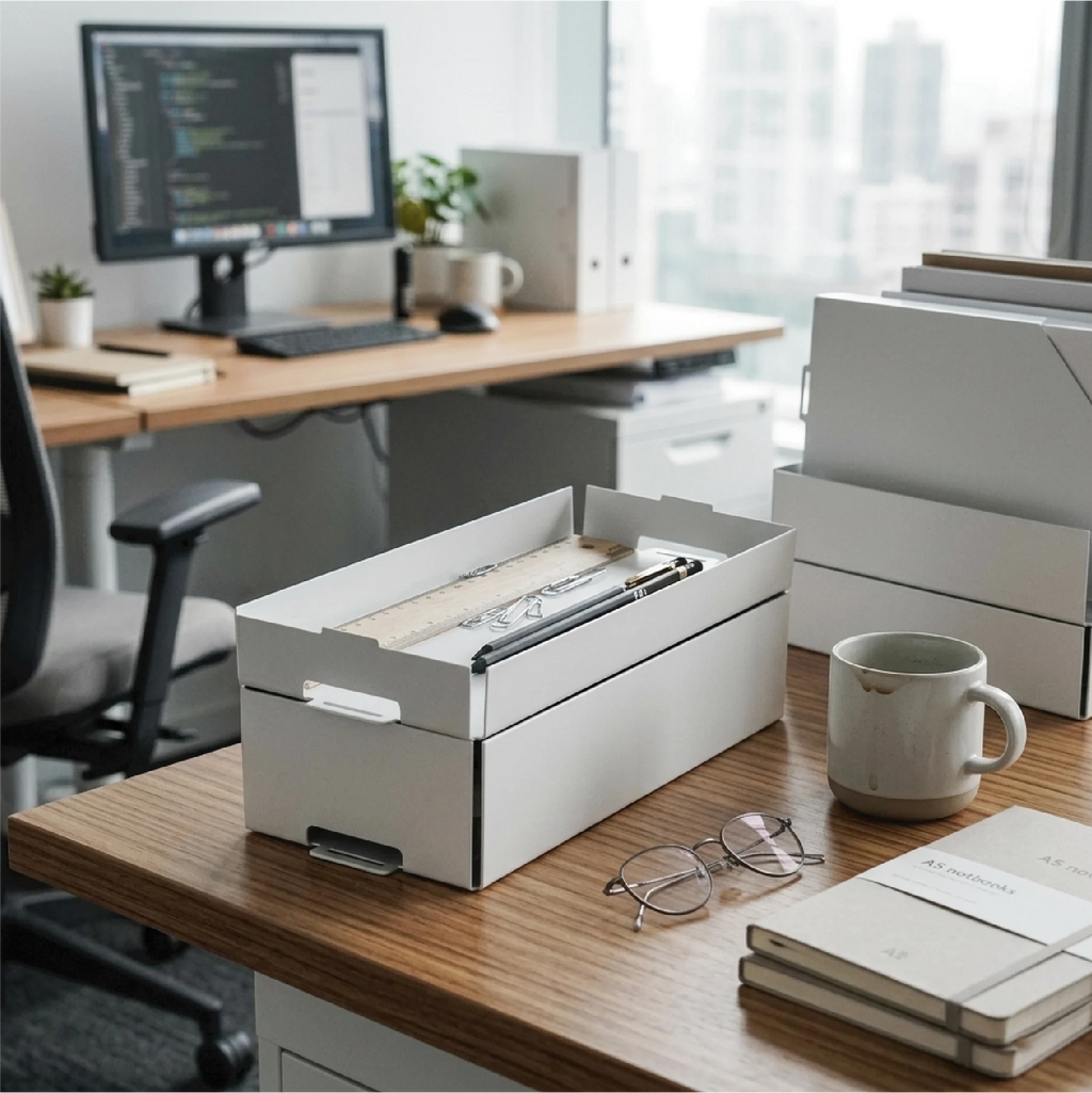 GRAPHITE BOX S | MODULAR METAL ORGANIZER