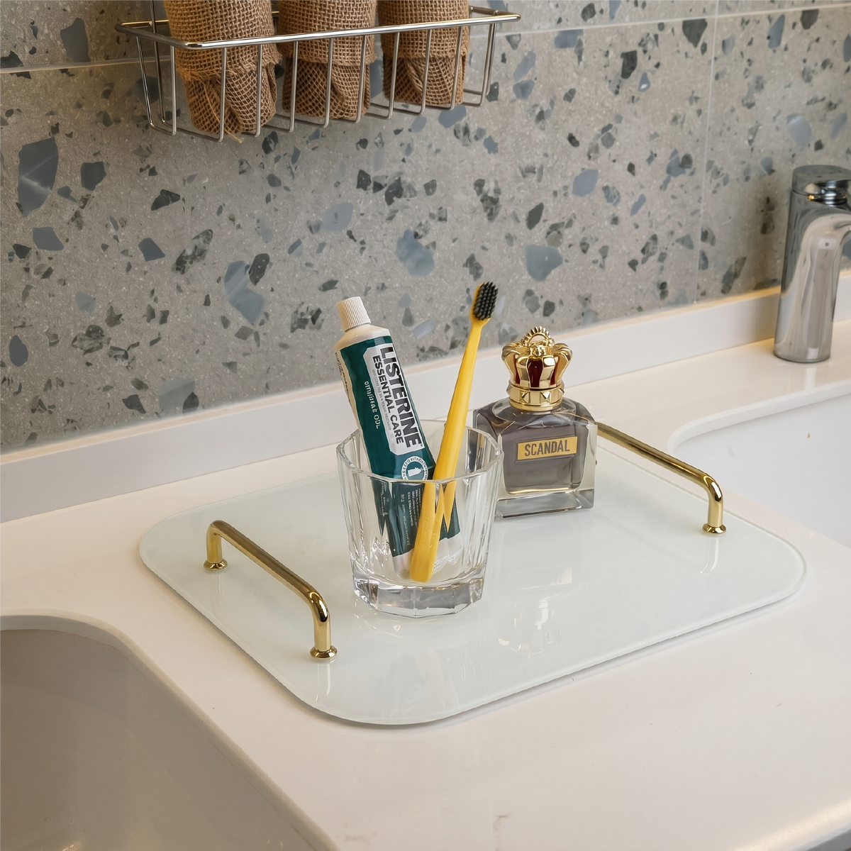 FLAT TRAY | Small Glass Tray