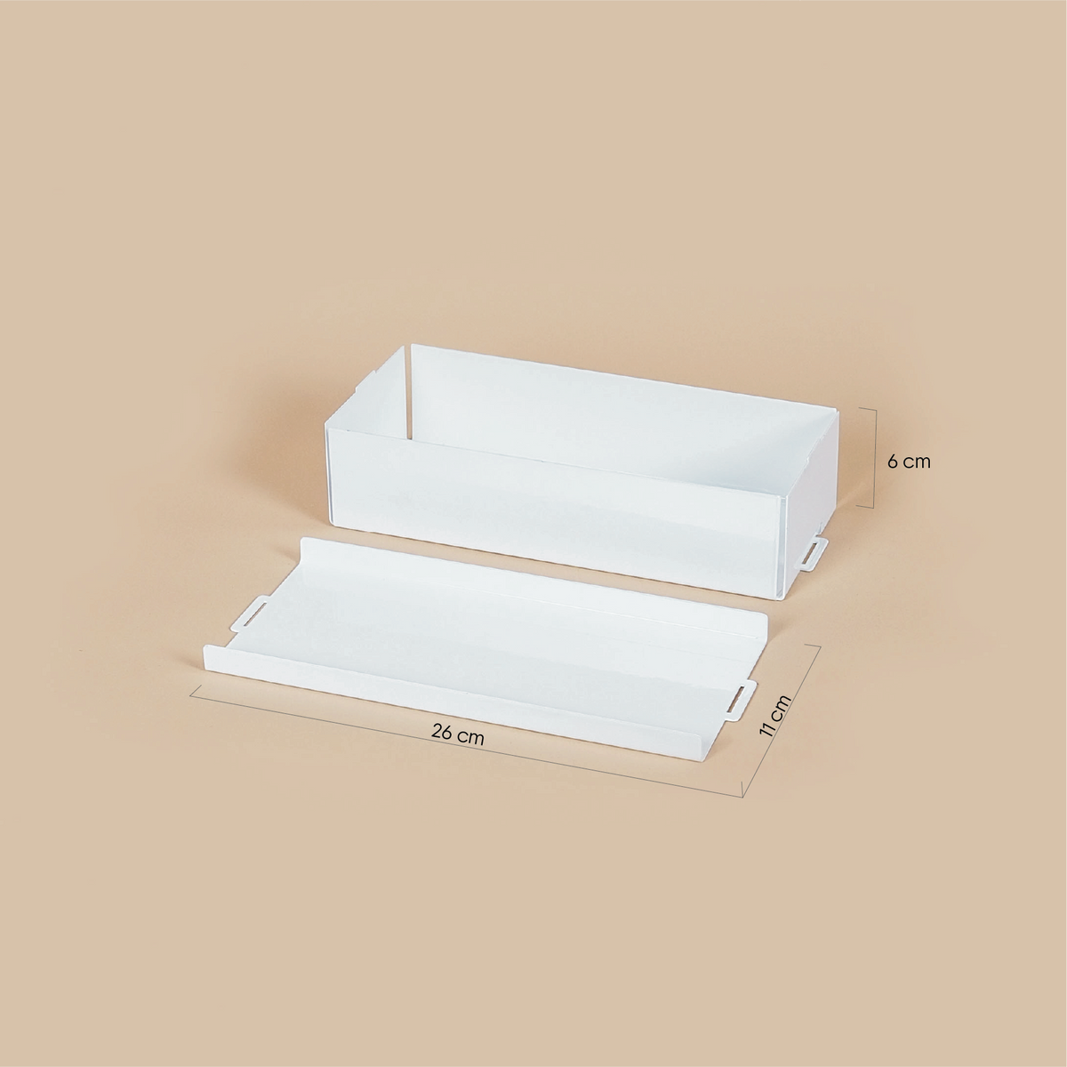 GRAPHITE BOX M | MODULAR METAL ORGANIZER
