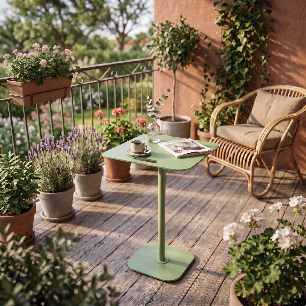 SLIM BISTRO TABLE | METAL TABLE