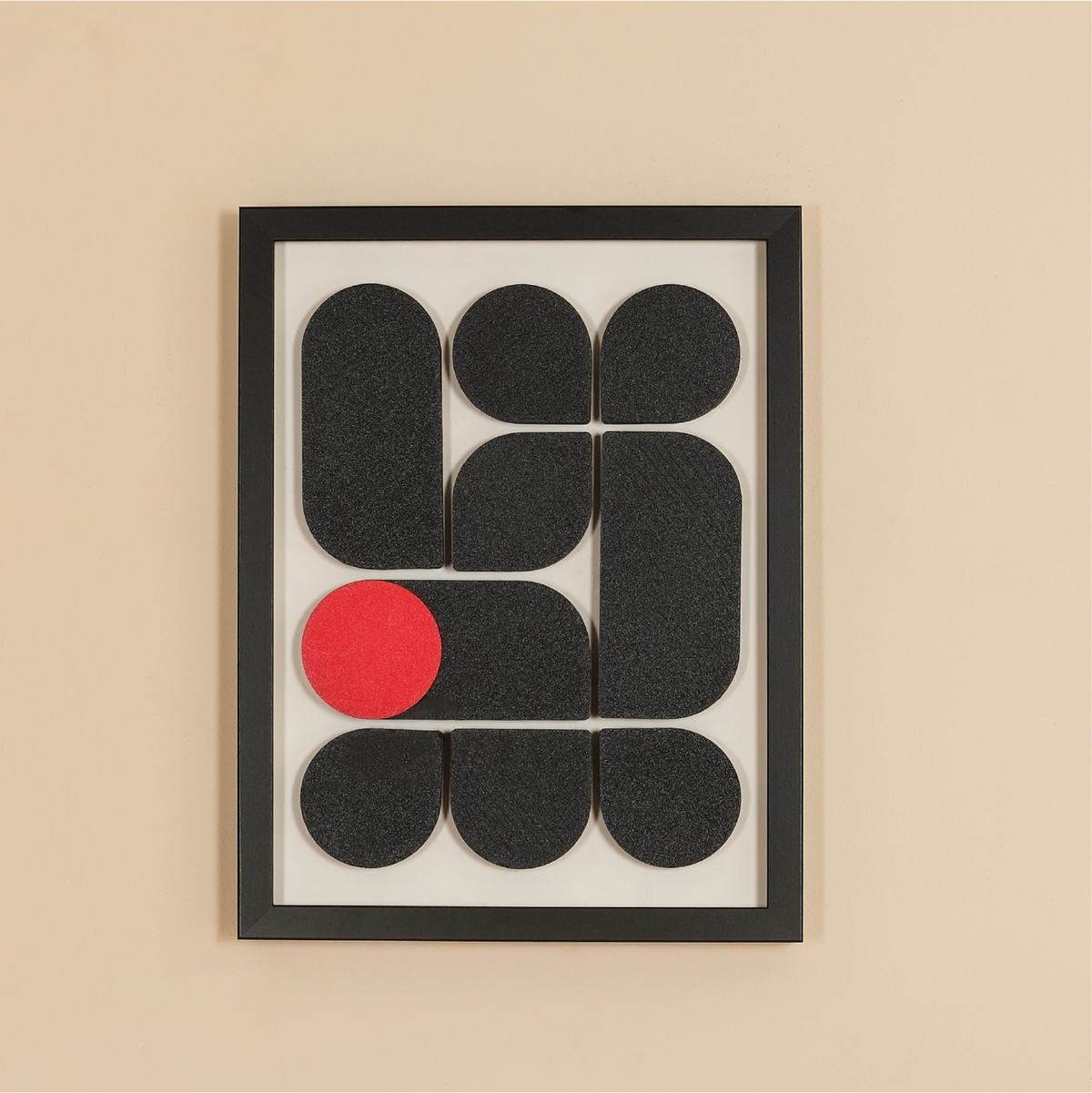 IN THE BLAC TABLE | Wooden Frame 3D