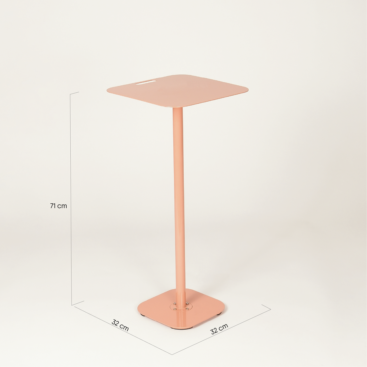 SLIM BISTRO TABLE | METAL TABLE