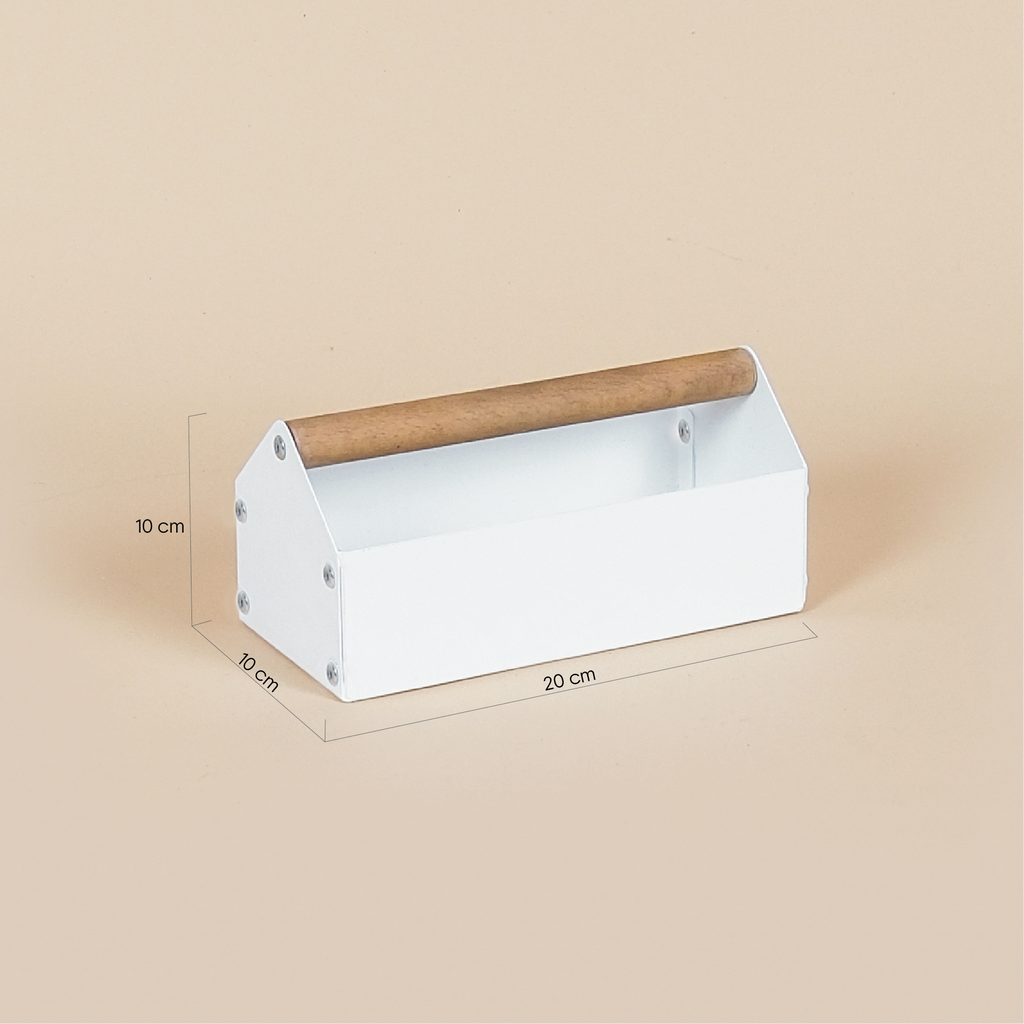 MIDBOX BOX | Metal Box with Wooden Handle