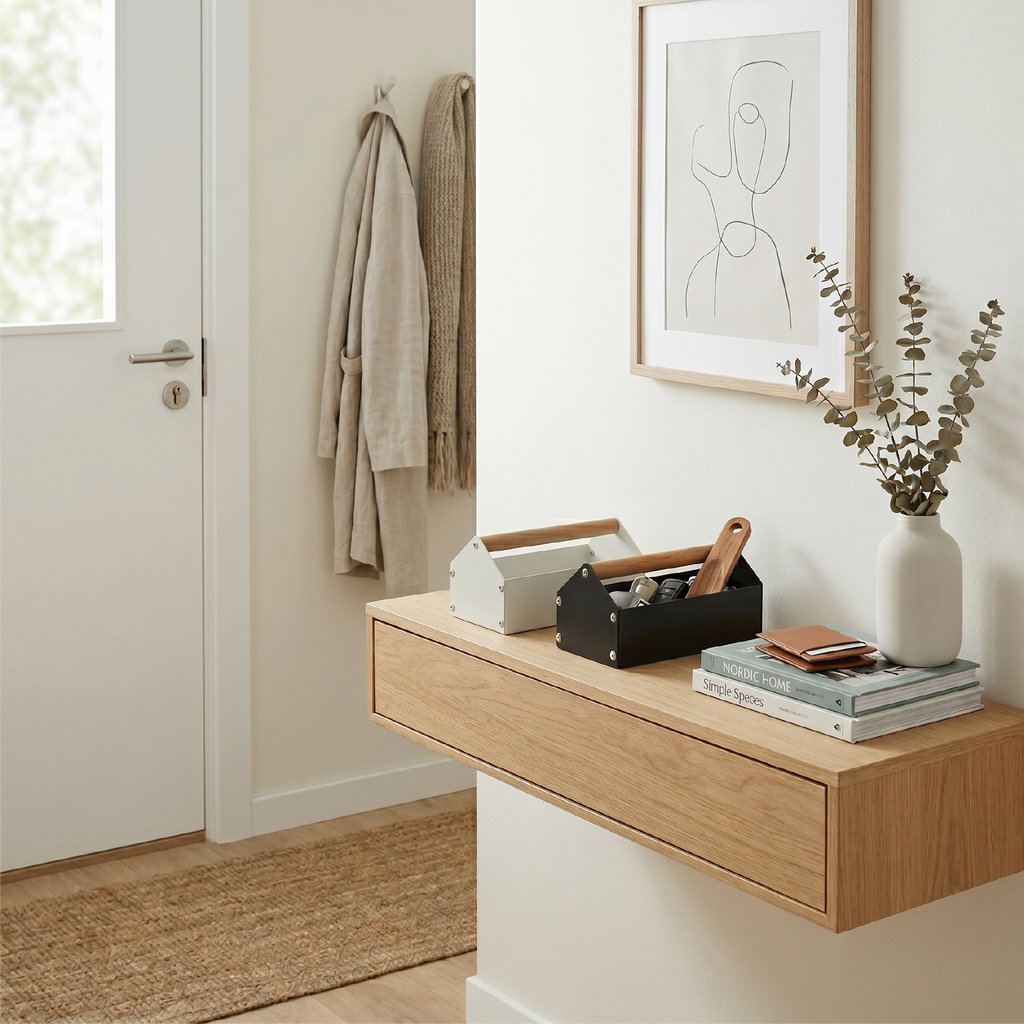 MIDBOX BOX | Metal Box with Wooden Handle