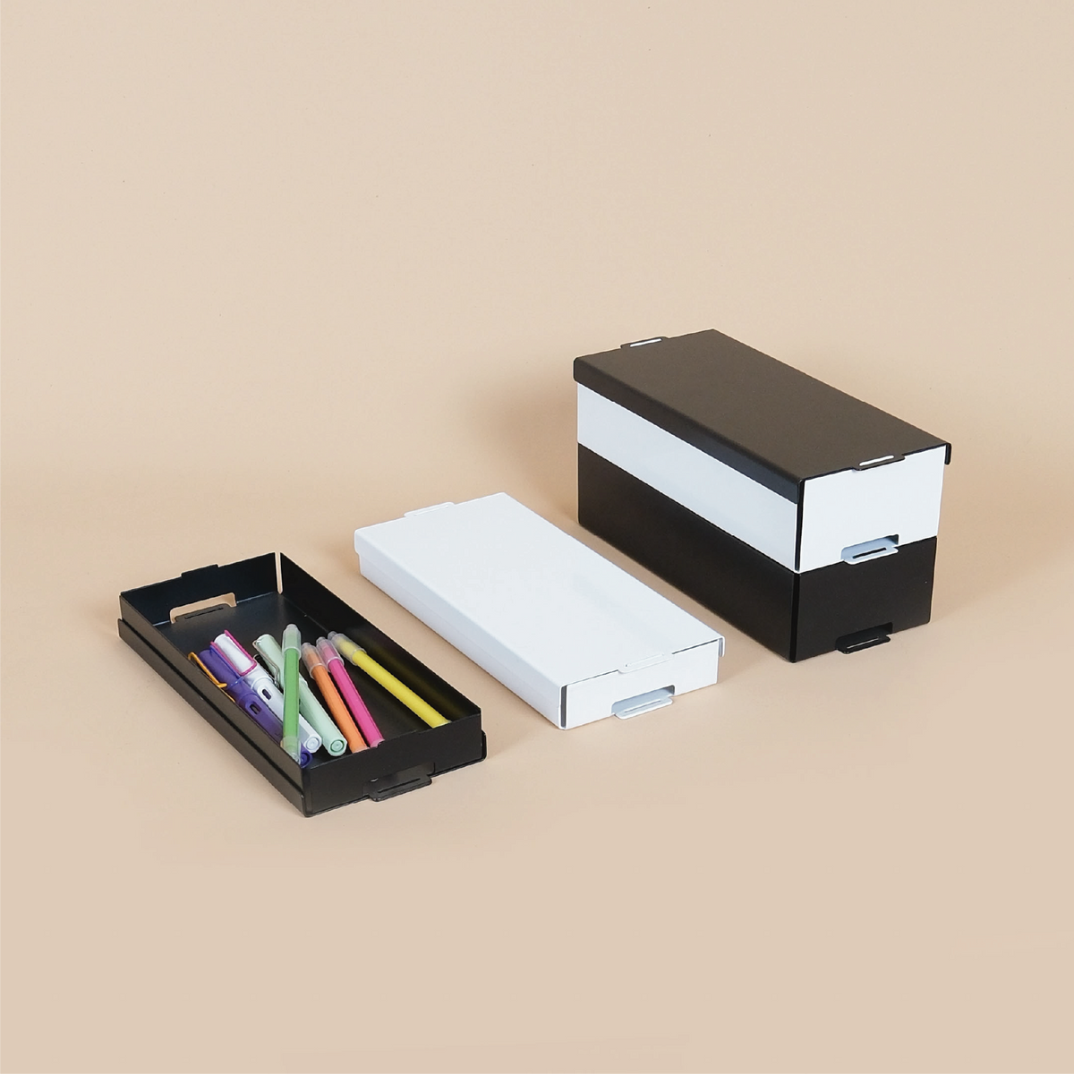 GRAPHITE BOX M | MODULAR METAL ORGANIZER