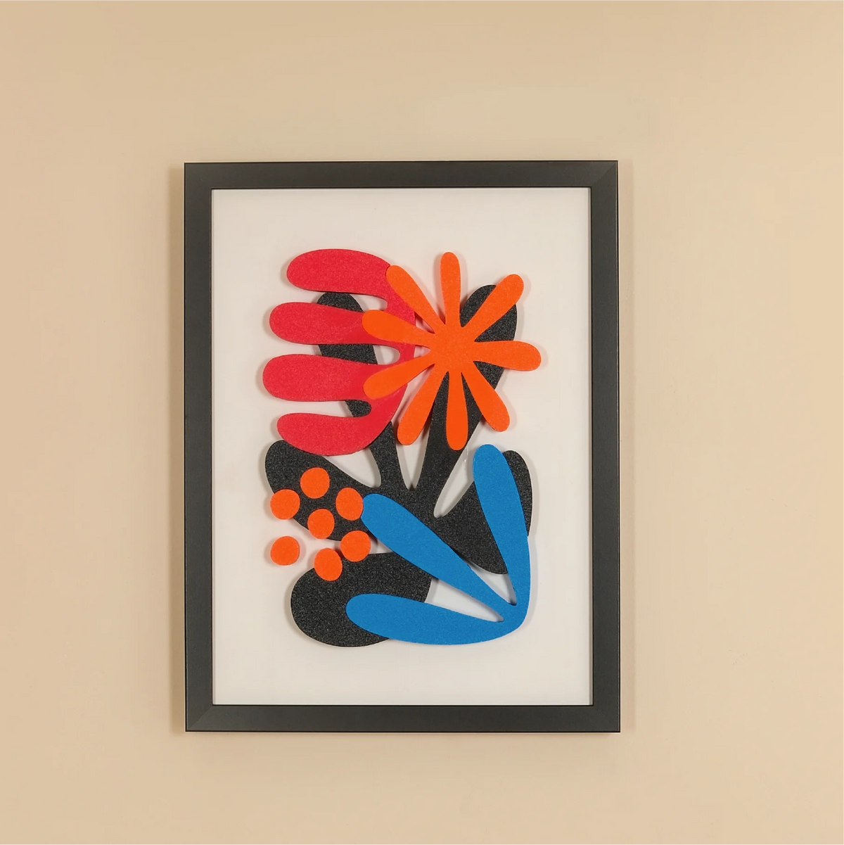 MEMORY OF THE FLOWERS TABLE| Wooden Frame 3D