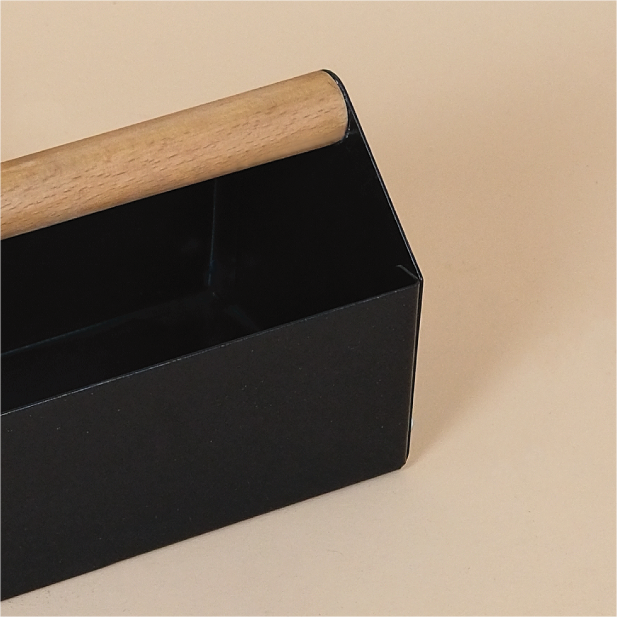 MIDBOX BOX | Metal Box with Wooden Handle