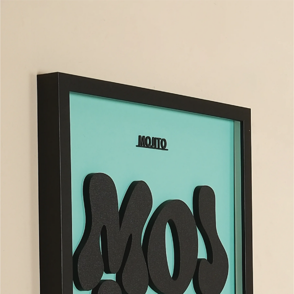 MOJITO TABLE | Wooden Frame 3D