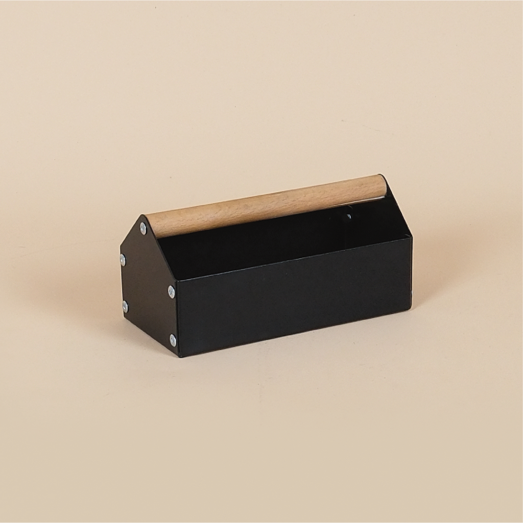 MIDBOX BOX | Metal Box with Wooden Handle