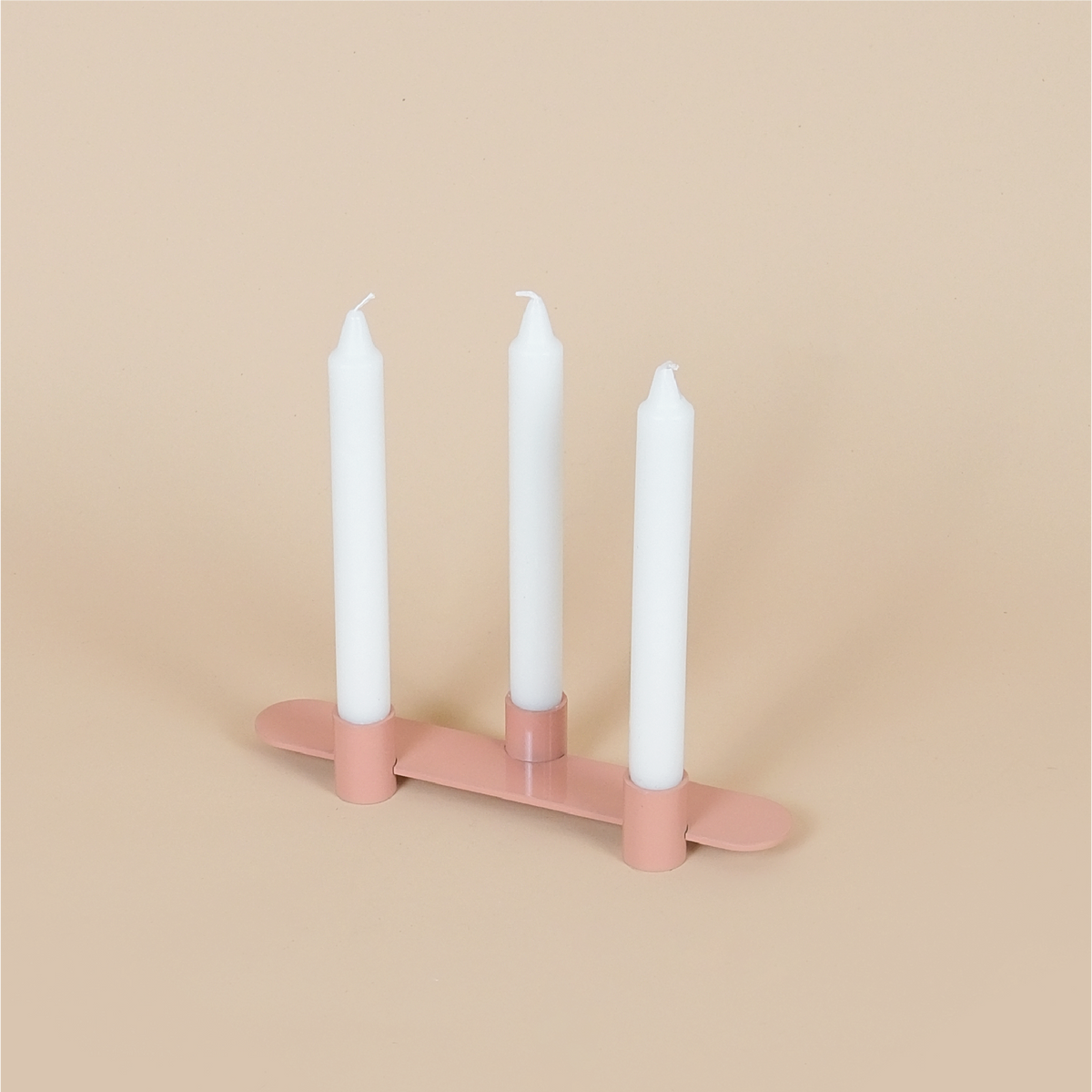 TRIO CANDLE HOLDER | Triple Metal Candle Holder