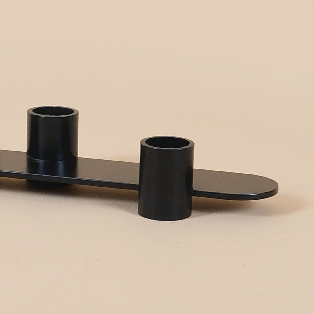 TRIO CANDLE HOLDER | Triple Metal Candle Holder