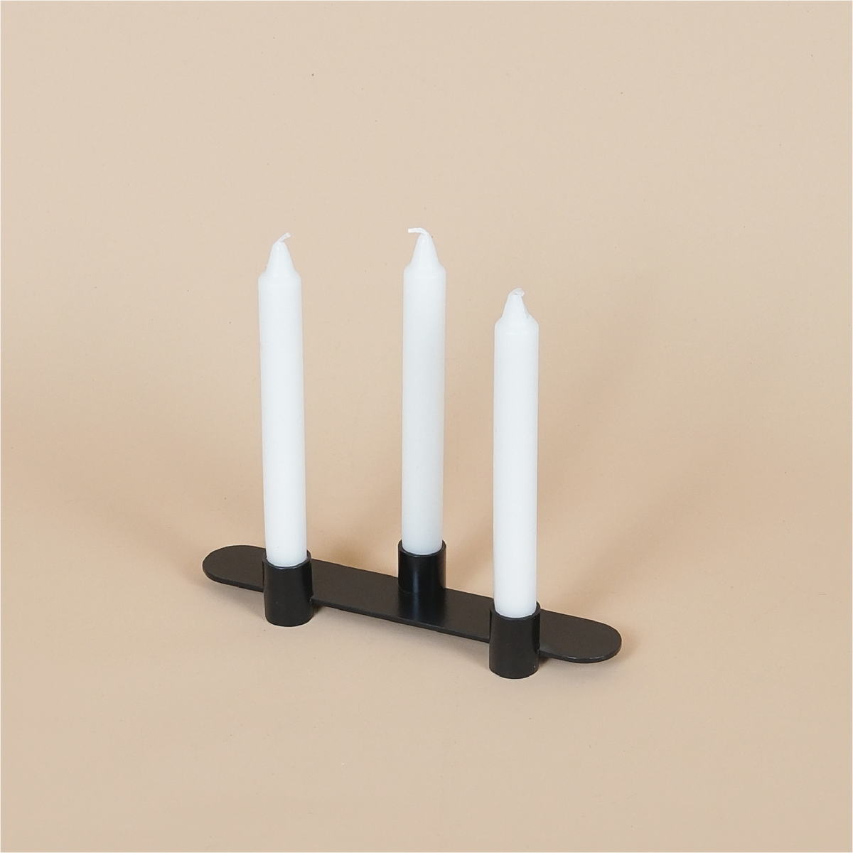 TRIO CANDLE HOLDER | Triple Metal Candle Holder